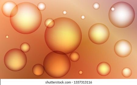Multicolor circle geometric pattern. For futuristic ad, booklets. Color Vector illustration