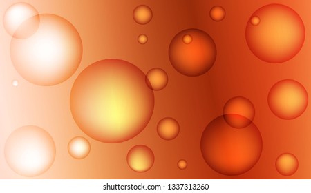 Multicolor circle geometric pattern. For futuristic ad, booklets. Color Vector illustration