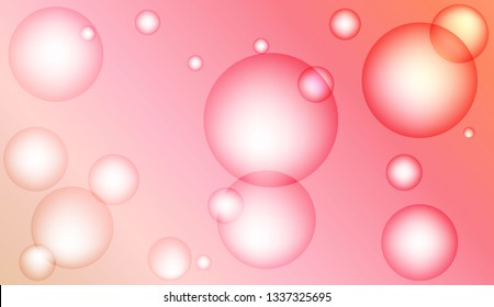 Multicolor circle geometric pattern. For futuristic ad, booklets. Color Vector illustration