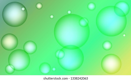 Multicolor circle geometric pattern. For futuristic ad, booklets. Color Vector illustration