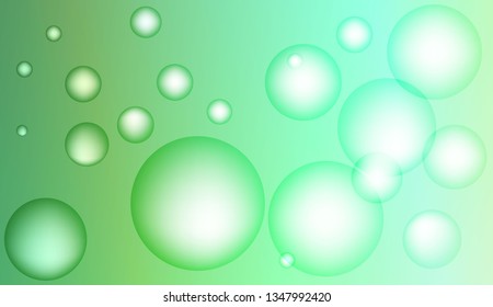Multicolor circle geometric pattern. For futuristic ad, booklets. Color Vector illustration