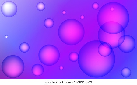 Multicolor circle geometric pattern. For futuristic ad, booklets. Color Vector illustration