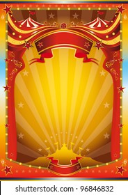 multicolor circus poster. A multicolor circus poster for your advertising.