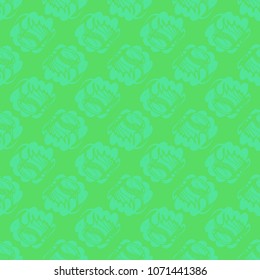 Multicolor clam shell background seamless for design.