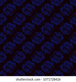 Multicolor clam shell background seamless for design.