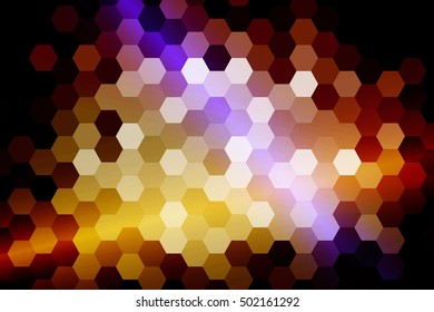 multicolor color. low poly background of hexagons. Vector illustration. Geometric design for business, brochure, flyer, presentation, wallpaper.