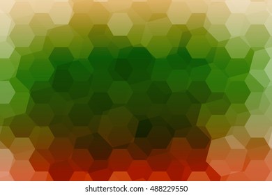 multicolor color polygonal vector illustration, hexagon design for your ideas. gradient style, for business wallpaper, presentation