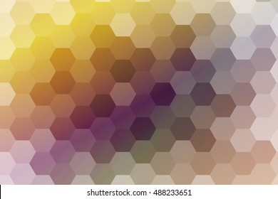 multicolor color polygonal vector illustration, hexagon design for your ideas. gradient style, for business wallpaper, presentation