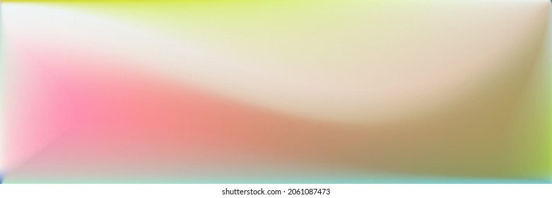 Multicolor Colorful Blank Blurred Texture Illustration. Vivid Natural Wavy Gradient Mesh. Vibrant Blurred Background. Bright Color Modern Design Backdrop. Water Dark Rainbow Wavy Gradient Mesh.