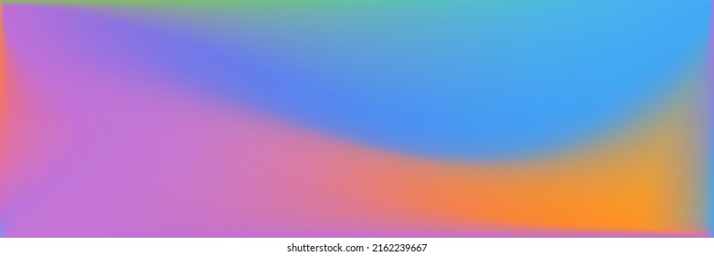 Mehrfarbige, strahlende Mesh. Lebhafte, helle, lebendige, unscharfe Textur-Illustration. Ozeanischer, unscharfer Hintergrund. Leeres Wasser - glatter Hintergrund. Regenbogensee Wavy Gradient Mesh.