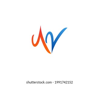 icono de diseño de logotipo de identidad de concepto multicolor