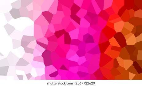 Multicolor crystal effect Wallpaper background For Website theme and Mobile Applications, business infographic and social media, modern decoration, art illustration template design. 