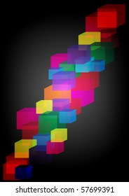 Multicolor Cubes