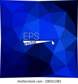 multicolor dark blue black geometric rumpled triangular low poly style gradient illustration graphic background. Vector polygonal design for your business.