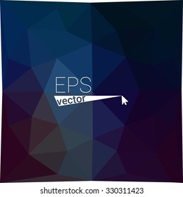 multicolor dark blue black geometric rumpled triangular low poly style gradient illustration graphic background. Vector polygonal design for your business.