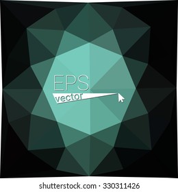 multicolor dark blue black geometric rumpled triangular low poly style gradient illustration graphic background. Vector polygonal design for your business.