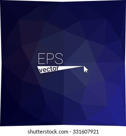 multicolor dark blue black geometric rumpled triangular low poly style gradient illustration graphic background. Vector polygonal design for your business.