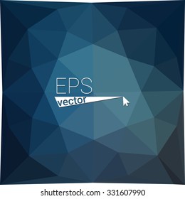 multicolor dark blue black geometric rumpled triangular low poly style gradient illustration graphic background. Vector polygonal design for your business.