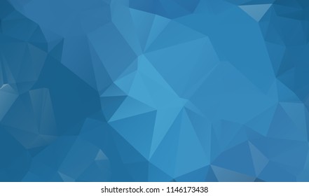 multicolor dark blue geometric rumpled triangular low poly style gradient illustration graphic background. Vector polygonal design for your business.