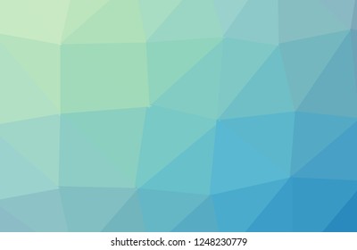 multicolor dark blue geometric rumpled triangular low poly style gradient illustration graphic background. Vector polygonal design for your business.
