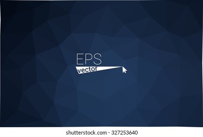 multicolor dark blue geometric rumpled triangular low poly style gradient illustration graphic background. Vector polygonal design for your business.