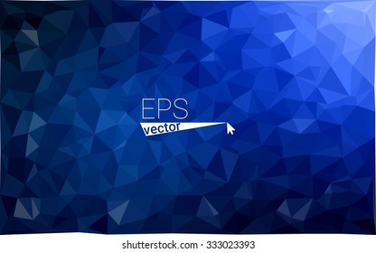 multicolor dark blue geometric rumpled triangular low poly style gradient illustration graphic background. Vector polygonal design for your business.