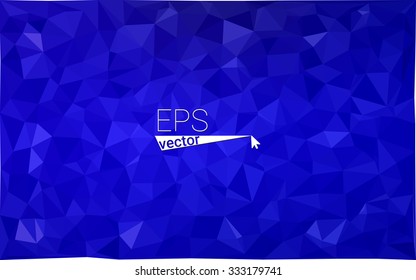 multicolor dark blue geometric rumpled triangular low poly style gradient illustration graphic background. Vector polygonal design for your business.