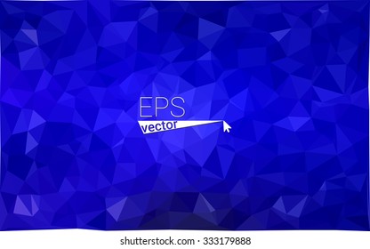 multicolor dark blue geometric rumpled triangular low poly style gradient illustration graphic background. Vector polygonal design for your business.