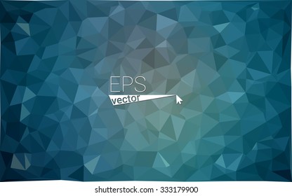 multicolor dark blue geometric rumpled triangular low poly style gradient illustration graphic background. Vector polygonal design for your business.
