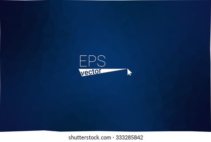 multicolor dark blue geometric rumpled triangular low poly style gradient illustration graphic background. Vector polygonal design for your business.