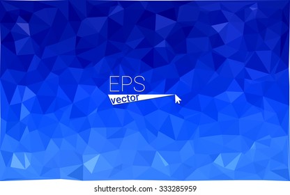 multicolor dark blue geometric rumpled triangular low poly style gradient illustration graphic background. Vector polygonal design for your business.