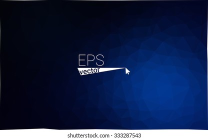 multicolor dark blue geometric rumpled triangular low poly style gradient illustration graphic background. Vector polygonal design for your business.