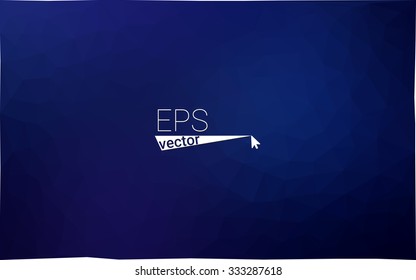 multicolor dark blue geometric rumpled triangular low poly style gradient illustration graphic background. Vector polygonal design for your business.