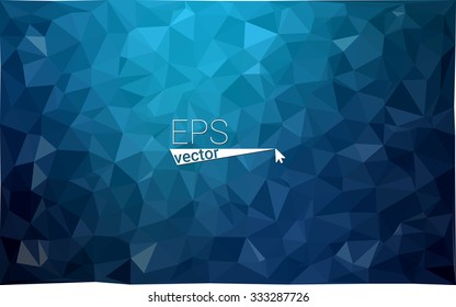 multicolor dark blue geometric rumpled triangular low poly style gradient illustration graphic background. Vector polygonal design for your business.