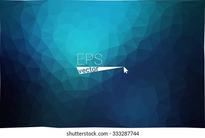 multicolor dark blue geometric rumpled triangular low poly style gradient illustration graphic background. Vector polygonal design for your business.