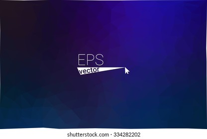 multicolor dark blue geometric rumpled triangular low poly style gradient illustration graphic background. Vector polygonal design for your business.