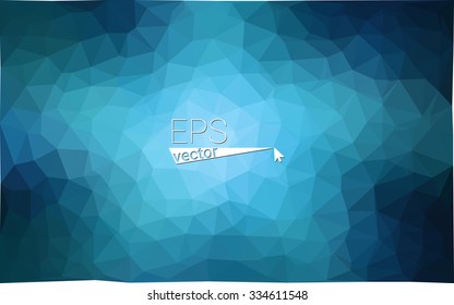 multi-color dark blue geometric rumpled triangular low poly style gradient illustration graphic background. Vector polygonal design for your business.