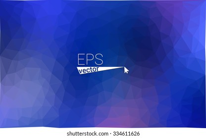 multi-color dark blue geometric rumpled triangular low poly style gradient illustration graphic background. Vector polygonal design for your business.