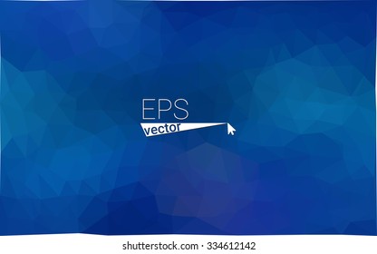multicolor dark blue geometric rumpled triangular low poly style gradient illustration graphic background. Vector polygonal design for your business.