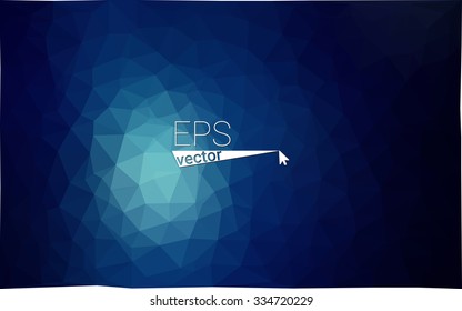 multicolor dark blue geometric rumpled triangular low poly style gradient illustration graphic background. Vector polygonal design for your business.