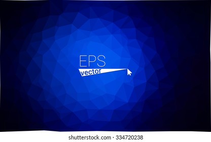 multicolor dark blue geometric rumpled triangular low poly style gradient illustration graphic background. Vector polygonal design for your business.