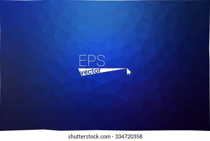 multicolor dark blue geometric rumpled triangular low poly style gradient illustration graphic background. Vector polygonal design for your business.