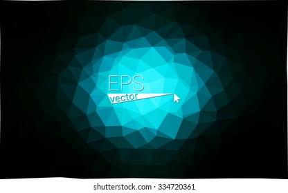 multicolor dark blue geometric rumpled triangular low poly style gradient illustration graphic background. Vector polygonal design for your business.
