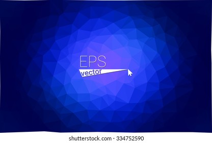 multicolor dark blue geometric rumpled triangular low poly style gradient illustration graphic background. Vector polygonal design for your business.