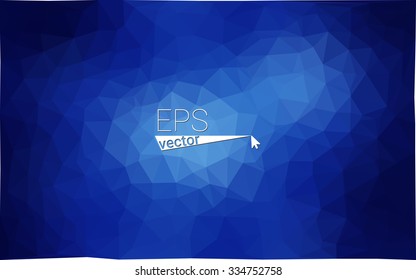 multicolor dark blue geometric rumpled triangular low poly style gradient illustration graphic background. Vector polygonal design for your business.