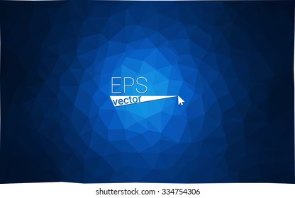 multicolor dark blue geometric rumpled triangular low poly style gradient illustration graphic background. Vector polygonal design for your business.