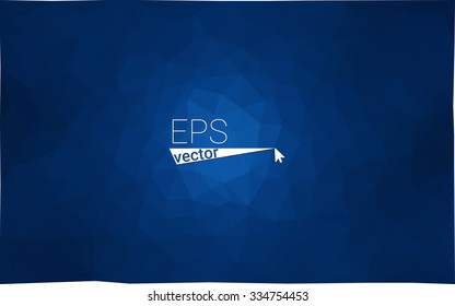 multicolor dark blue geometric rumpled triangular low poly style gradient illustration graphic background. Vector polygonal design for your business.