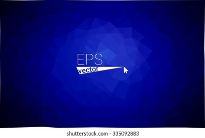 multicolor dark blue geometric rumpled triangular low poly style gradient illustration graphic background. Vector polygonal design for your business.
