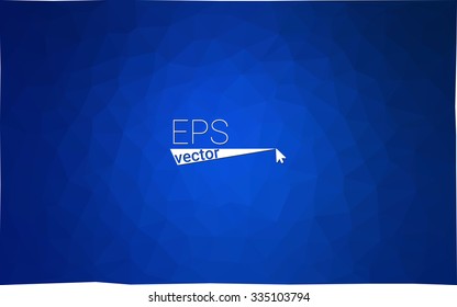 multicolor dark blue geometric rumpled triangular low poly style gradient illustration graphic background. Vector polygonal design for your business.