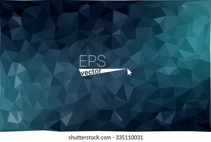 multicolor dark blue geometric rumpled triangular low poly style gradient illustration graphic background. Vector polygonal design for your business.